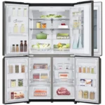 یخچال فریزر چهار درب 25 فوت ال جی مدل GR-X24FMKBL - Image 9